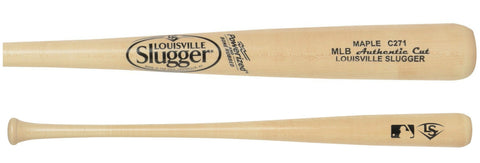 2016 Louisville Slugger CM271 Cut Maple Natural  Bat: WBCM271NG