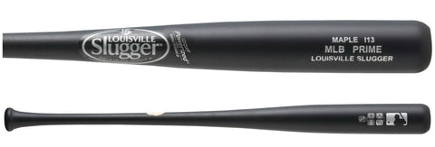 2016 Louisville Slugger MLB Prime Black Matte Baseball Bat: WBVMI13BM